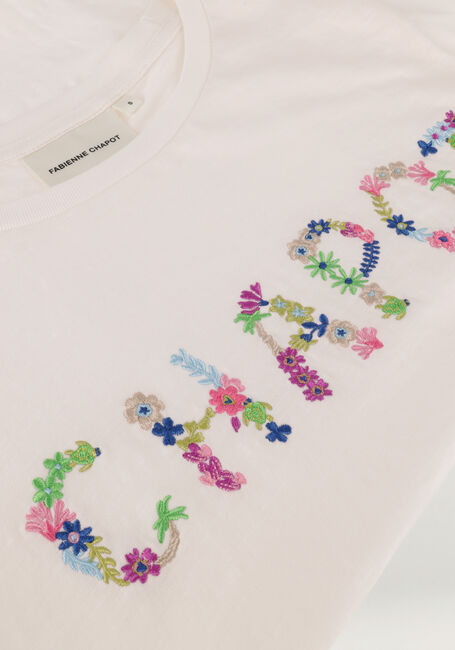 FABIENNE CHAPOT T-shirt FLOWER CHAPOT T-SHIRT 301 Blanc - large