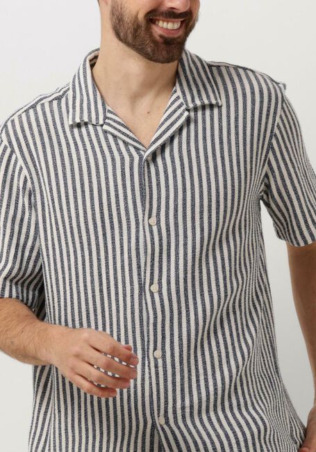 SELECTED HOMME Chemise décontracté SLHRELAX-SAL SHIRT RESORT Bleu foncé - large