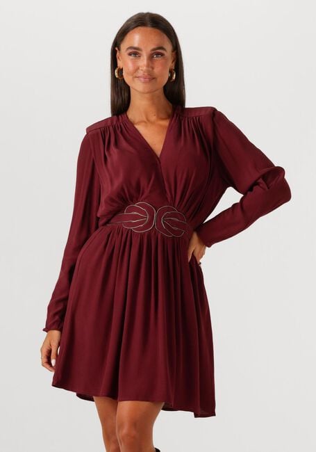 Bordeaux LOUIZON Mini jurk FILANTE - large