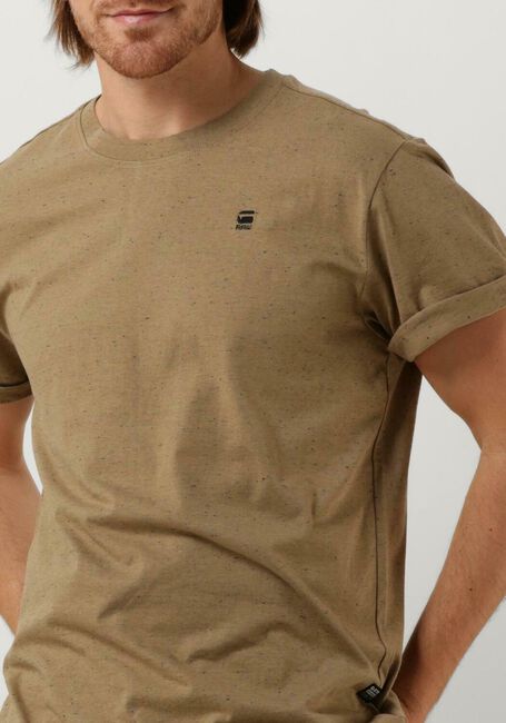 G-STAR RAW T-shirt LASH R T S/S en beige - large