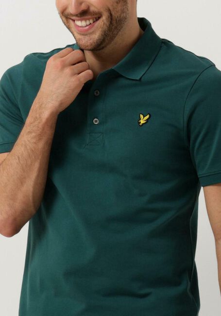 LYLE & SCOTT Polo PLAIN POLO SHIRT Vert foncé - large