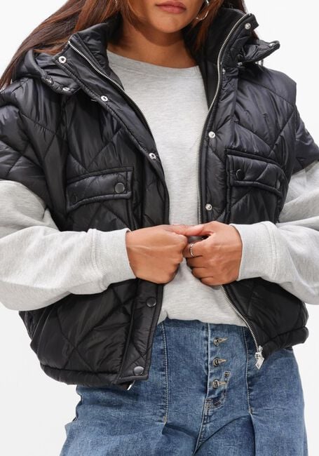 EST'SEVEN NARA CAPE Hauts & T-shirts en noir - large