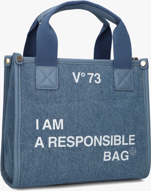 V73 RESPONSIBILITY BIS SHOPPING Shopper en bleu - large