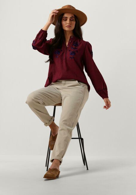 ANTIK BATIK ISLA BLOUSE Blouses Bordeaux - large