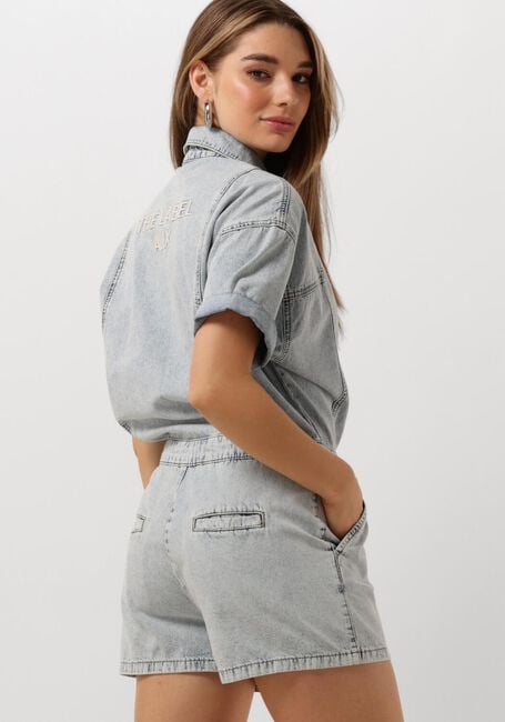 ALIX THE LABEL Combishorts LADIES WOVEN DENIM PLAYSUIT en bleu - large