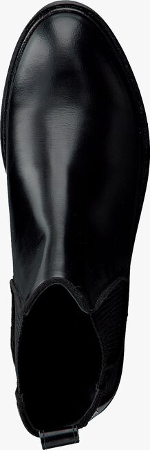 Zwarte TOMMY HILFIGER Chelsea boots METALLIC LEATHER CHELSEA BOOT - large