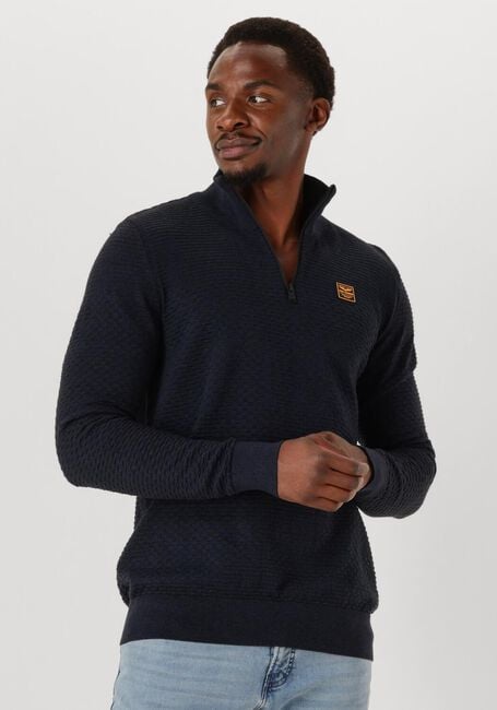 Blauwe PME LEGEND Trui COTTON MOULINE - large