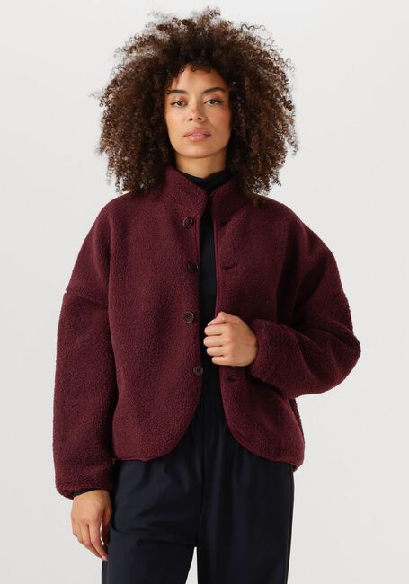 PENN & INK Manteau Teddy JACKET W25C281 en rouge - large