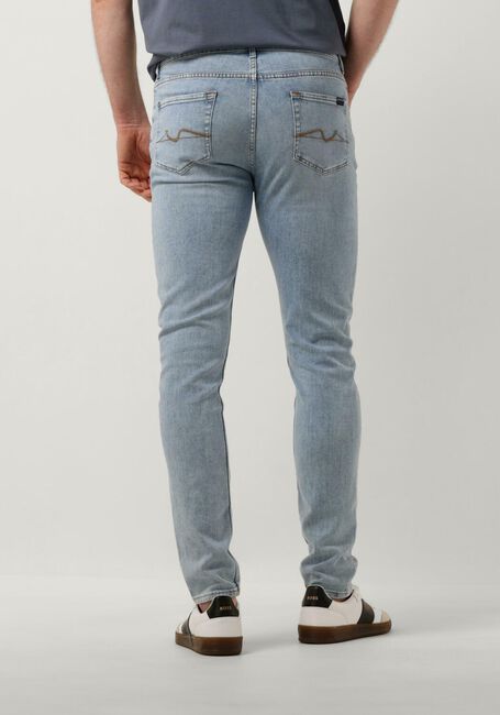 7 FOR ALL MANKIND Slim fit jeans SLIMMY TAPERD LEFT HAND SOLSTICE Bleu clair - large