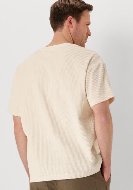 Gebroken wit ANERKJENDT T-shirt AKVILLADS CORDUROY S/S TEE - large