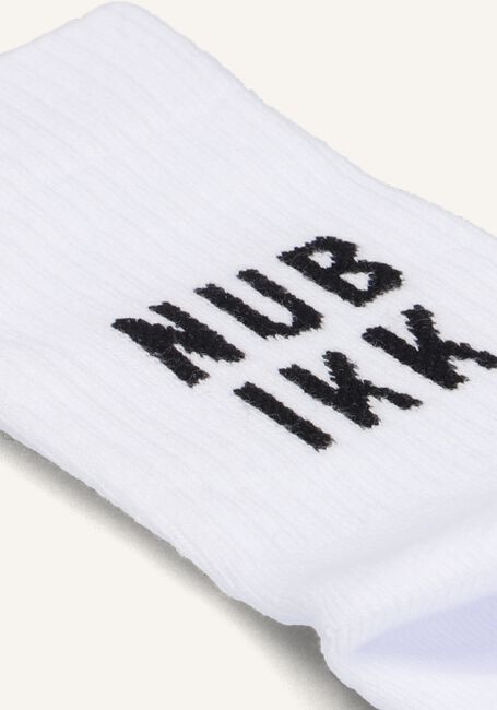 Witte NUBIKK Beenmode NOVA SOCKS (M) Witte NUBIKK Beenmode NOVA SOCKS (M) - large