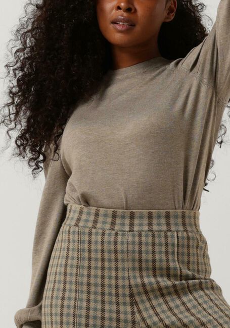 MINUS Pull SCARLET KNIT PULLOVER en taupe - large
