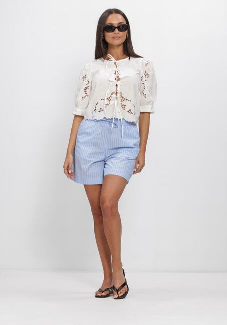 ROUGE EDIT Pantalon courte ROUPAIGE HW W/F SHORTS en bleu - large