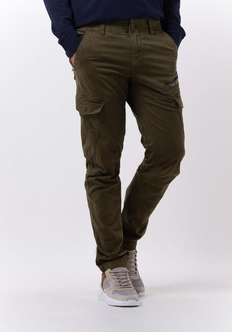 PME LEGEND Pantalon cargo NORDROP CARGO STRETCH TWILL en vert - large
