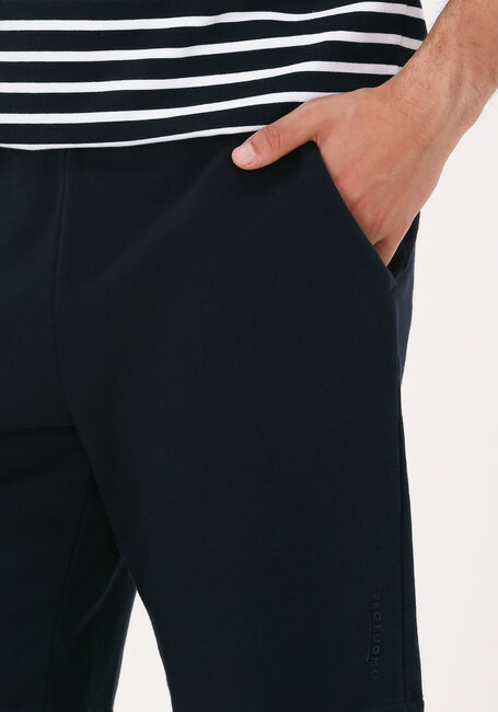 PROFUOMO Pantalon courte PPTQ1-T Bleu foncé - large