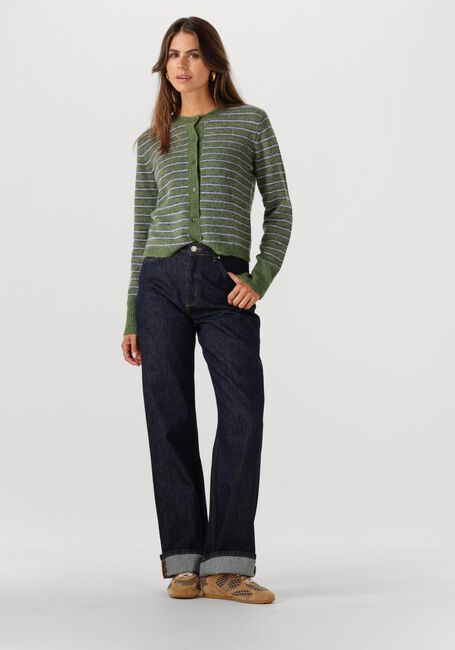 ENVII Gilet ENADA LS CARDIGAN ST 7216 en vert - large