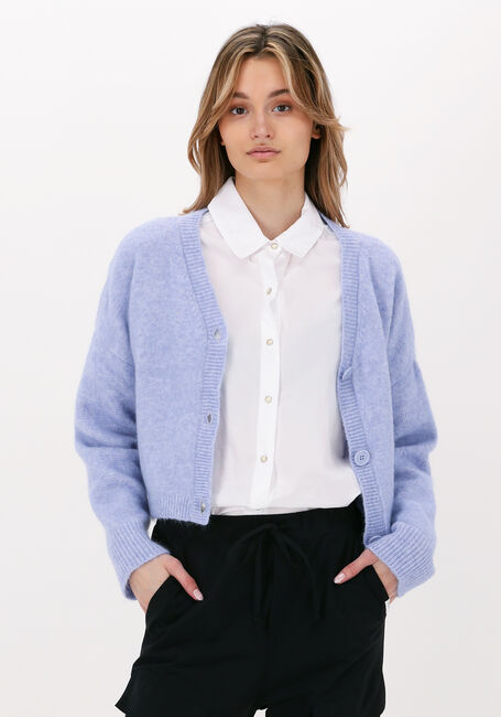 Paarse PENN & INK Vest CARDIGAN - large