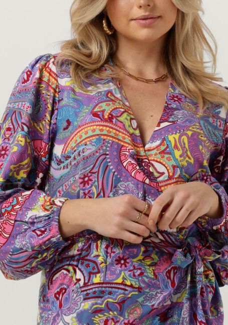 ALIX THE LABEL Mini robe PAISLEY WRAP DRESS en multicolore - large