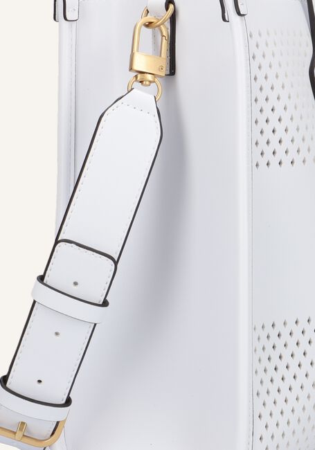 Witte GUESS Handtas KATEY PERF SMALL TOTE Witte GUESS Handtas KATEY PERF SMALL TOTE - large