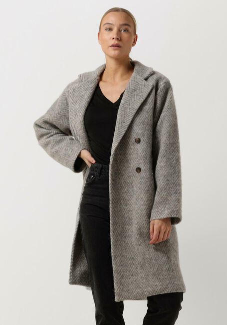 SIMPLE Manteau CAROLYN WV-WO-22-3 en gris - large