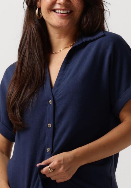 Donkerblauwe YDENCE  BLOUSE CHARLEE - large