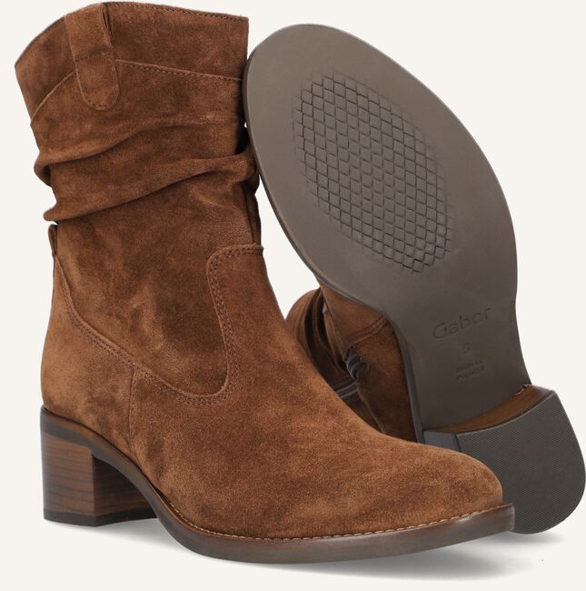 Cognac GABOR Enkellaarsjes Omoda - Main Image