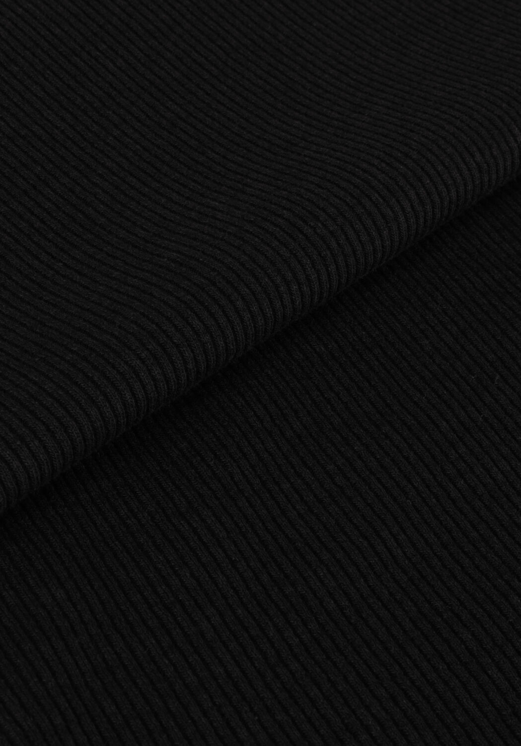 CALVIN KLEIN Robe midi TAB RIB MOCK NECK LONG DRESS en noir - large