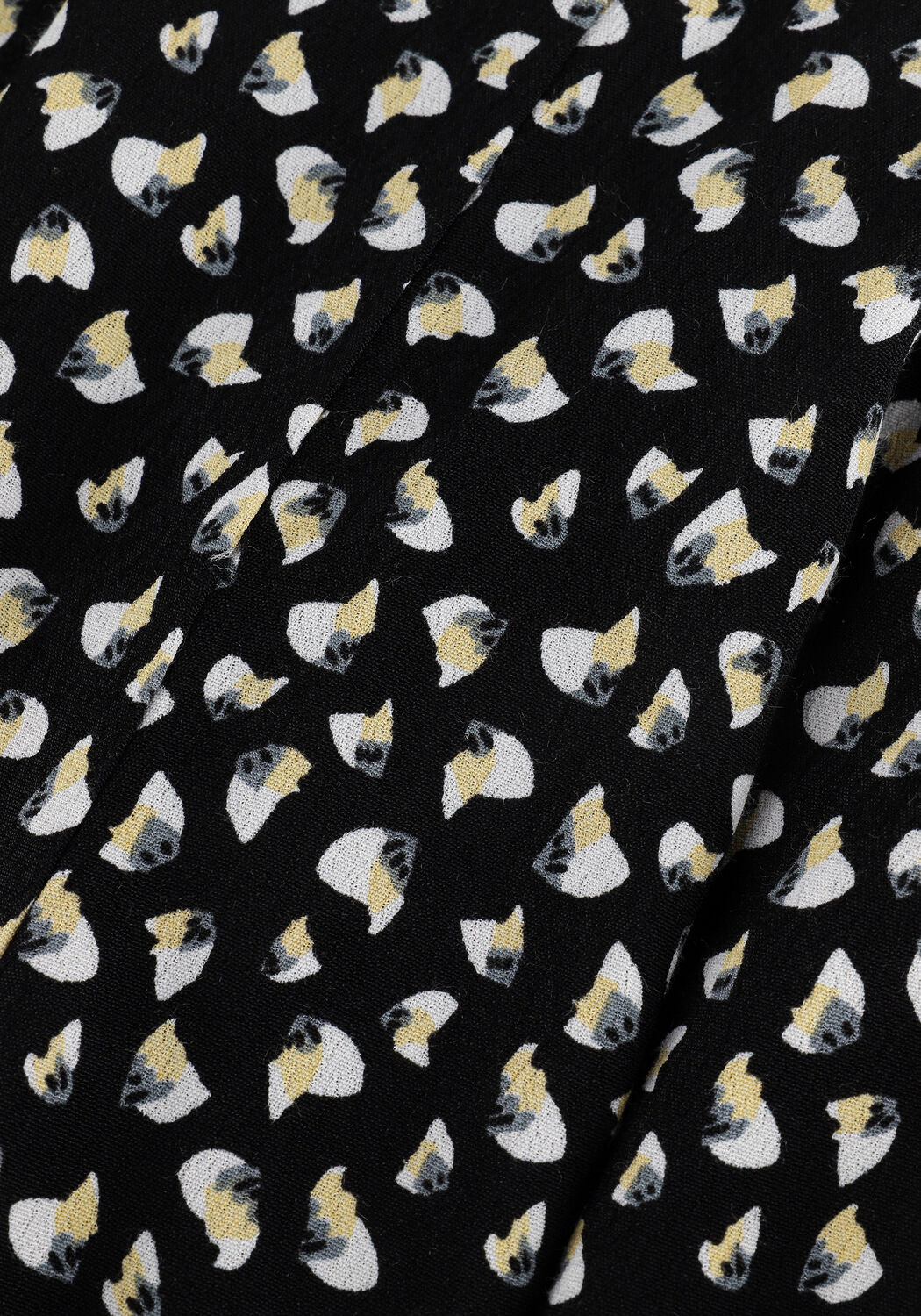 COLOURFUL REBEL KENDALL GRAPHIC LEAF SHORT Pantalons en noir - large