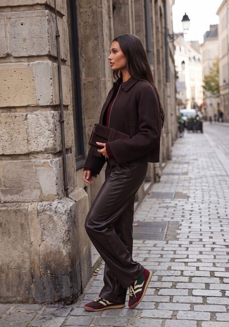 Y.A.S. Jack YASHERLA LS SHORT JACKET en marron - large