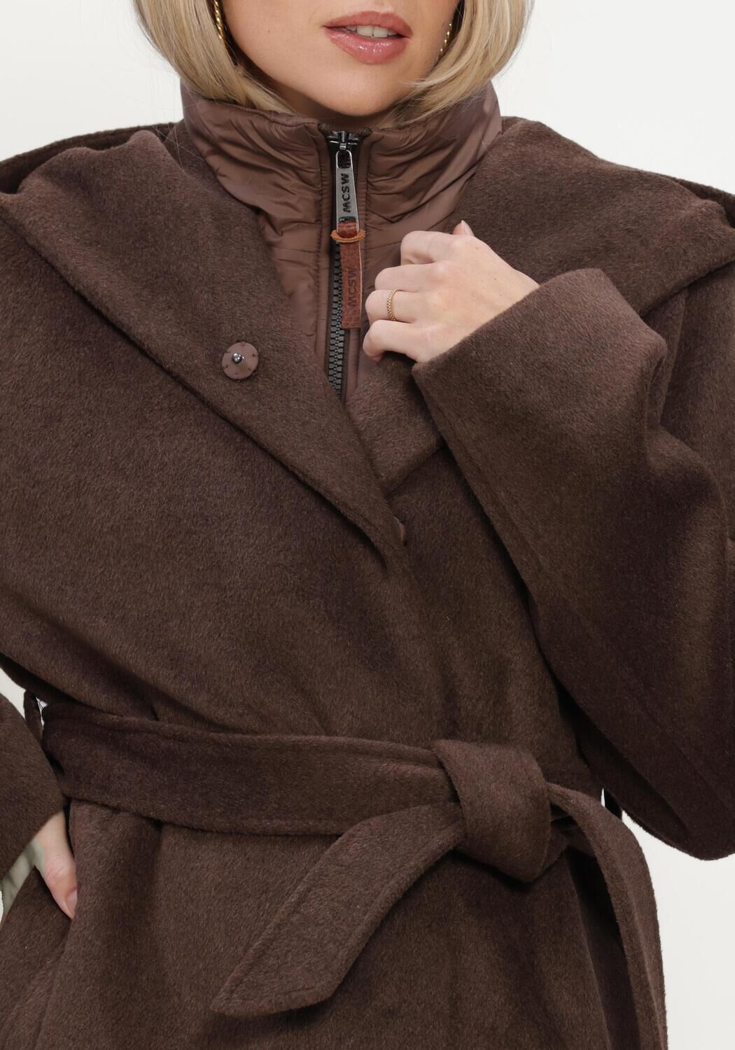 MOSCOW Manteau 01-08-NADJA en marron - large