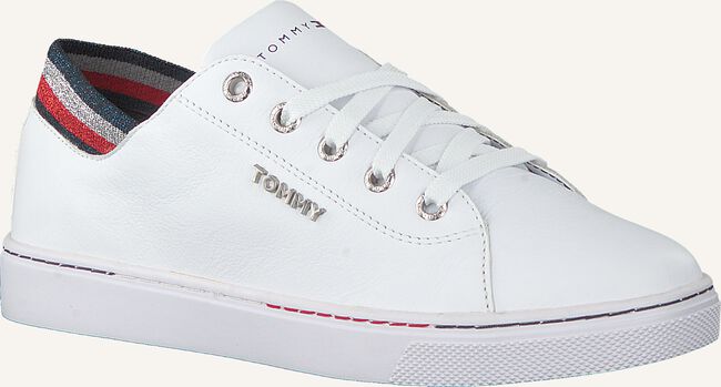 Witte TOMMY HILFIGER Sneakers GLITTER DETAIL CITY Witte TOMMY HILFIGER Sneakers GLITTER DETAIL CITY - large