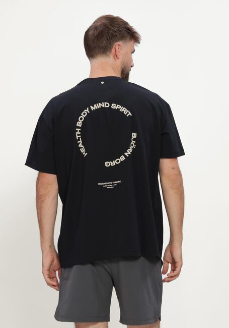 Zwarte BJORN BORG T-shirt BORG GYM OVERSIZED T-SHIRT - large