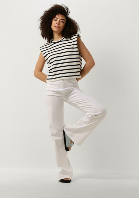 CO'COUTURE Flared jeans DORY WHITE LONG JEANS en blanc - large