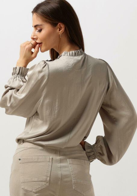 SUMMUM TOP PUFFY SLEEVES SILKY TOUCH Blouses en vert - large