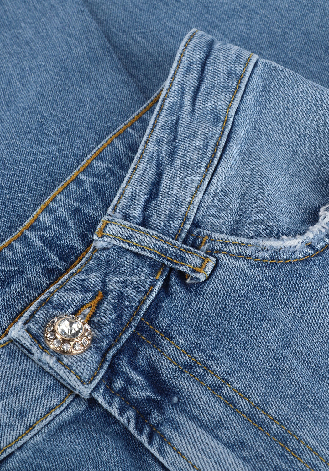 LIU JO Straight leg jeans ECS PANT.DENIM STRAIGHT H.W. en bleu - large