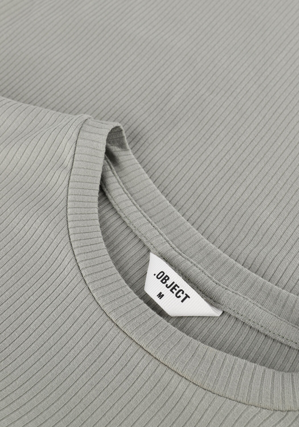 OBJECT T-shirt OBJJAMIE S/S TOP en vert - large