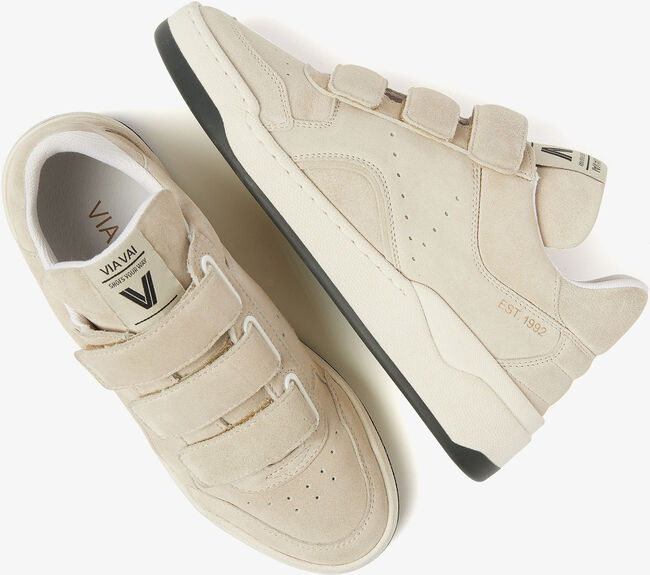 VIA VAI Baskets basses SAM APRIL en beige - large