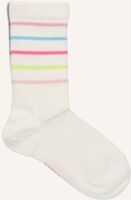 Witte MELTON Beenmode SLIM STRIPES SOCKS - medium
