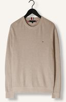 TOMMY HILFIGER Pull REFINED STRUCTURE CR en beige TOMMY HILFIGER Pull REFINED STRUCTURE CR en beige - medium