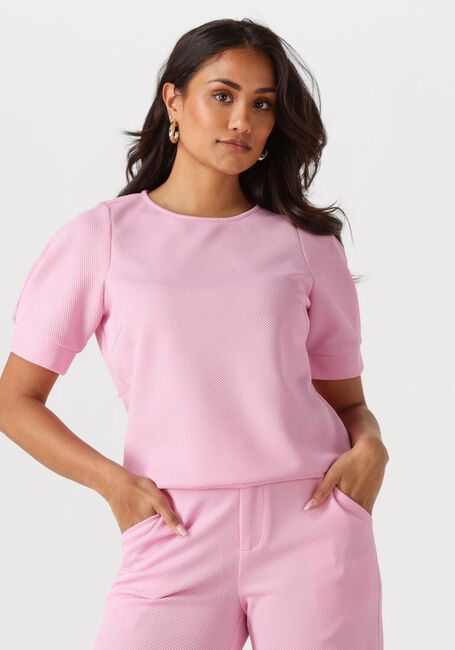 POM AMSTERDAM T-shirt SENNA ROSE Rose clair - large