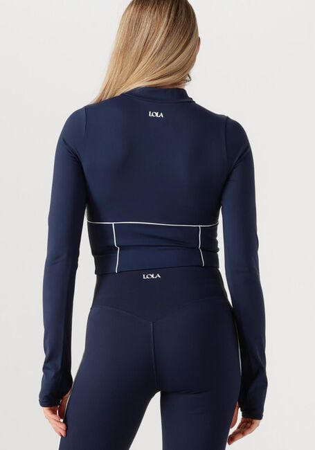 THE LOLA CLUB Haut DEMI TOP Bleu foncé - large