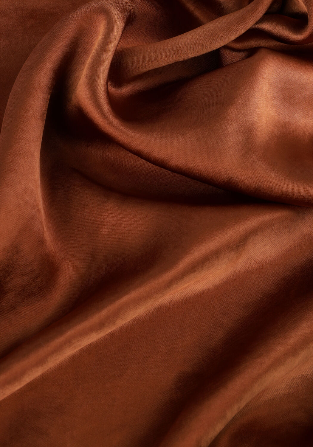 NOTRE-V Mini robe NV-DORIS SATIN DRESS en marron - large