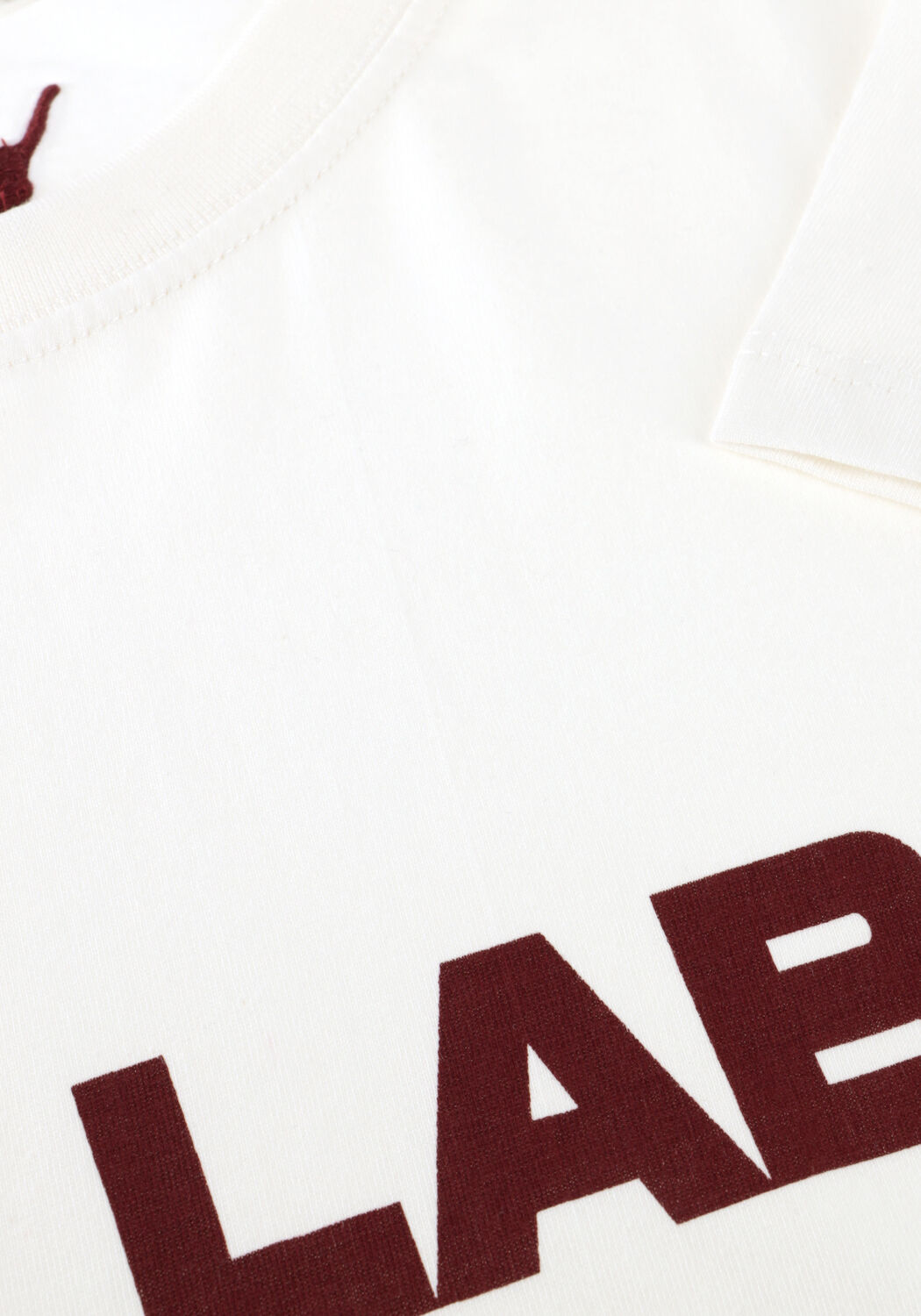 Witte ALIX THE LABEL Tops & T-shirts LADIES KNITTED THE LABEL LONGSLEEVE TOP - large