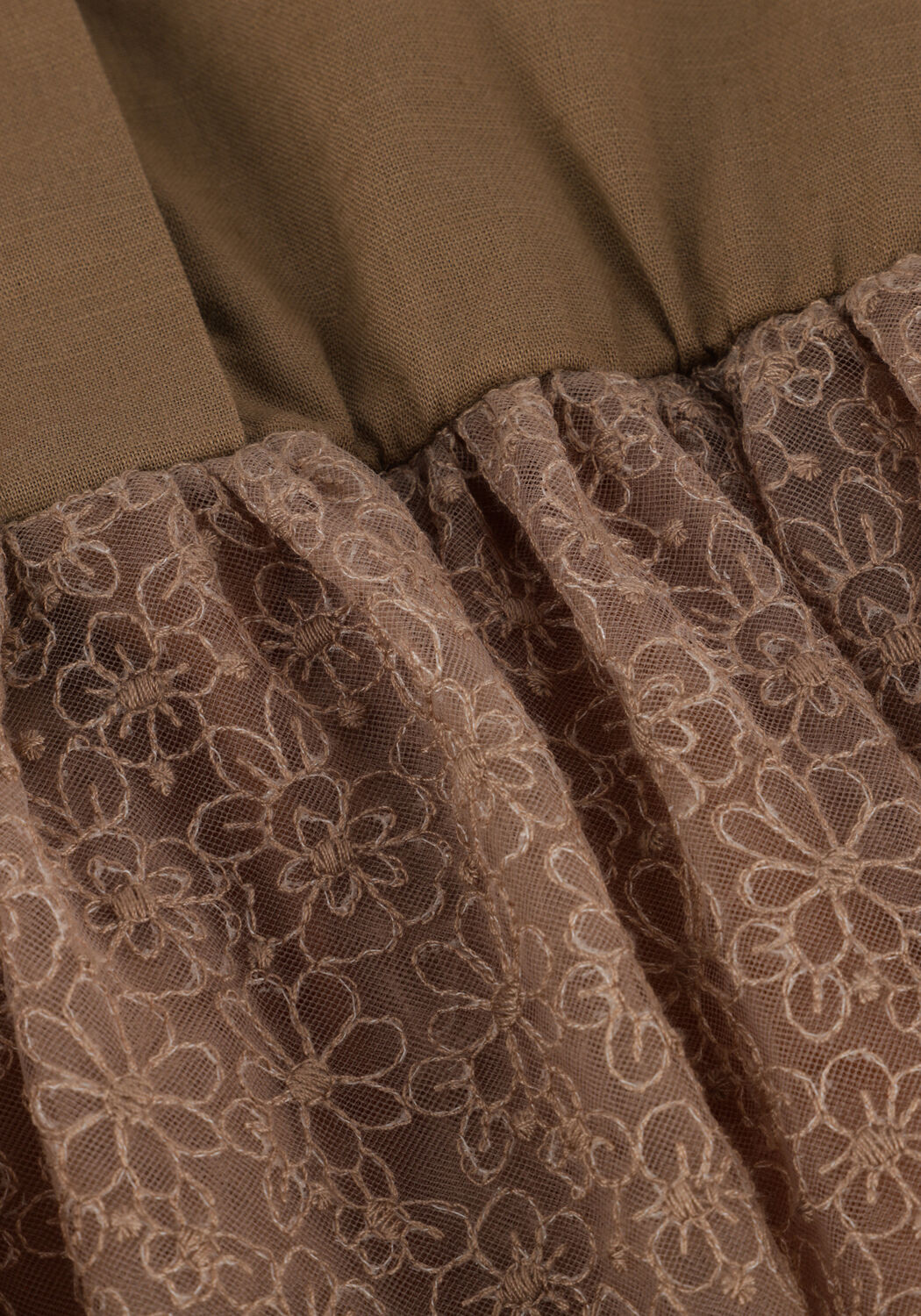 BAJE STUDIO Mini robe BOWIL Kaki - large