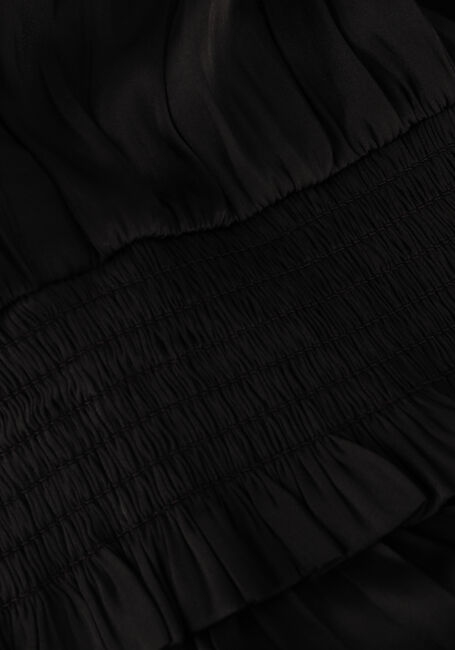 SCOTCH & SODA Robe midi SMOCK STITCH MIDI DRESS IN RECYCLED POLYESTER en noir - large