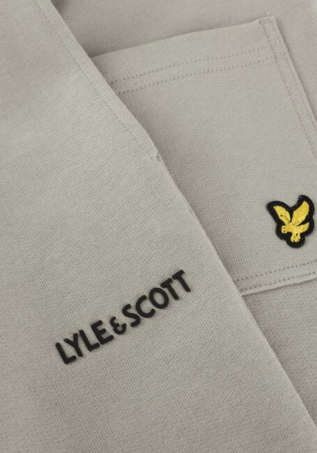 Lichtgrijze LYLE & SCOTT Korte broek PRINT SWEAT SHORT BOYS - large