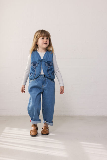 MARMAR COPENHAGEN Gilet JOYCE en bleu - large