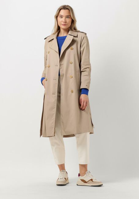 TOMMY HILFIGER Trenchcoats COTTON BLEND DB TRENCH en beige - large