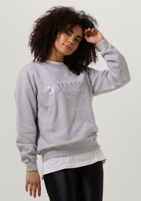 Grijze 10DAYS Sweater SWEATER 10DAYS - large