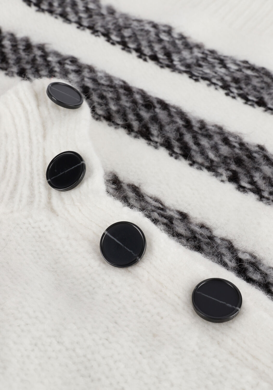 MKT STUDIO Col roul&eacute; KITTYA en blanc - large